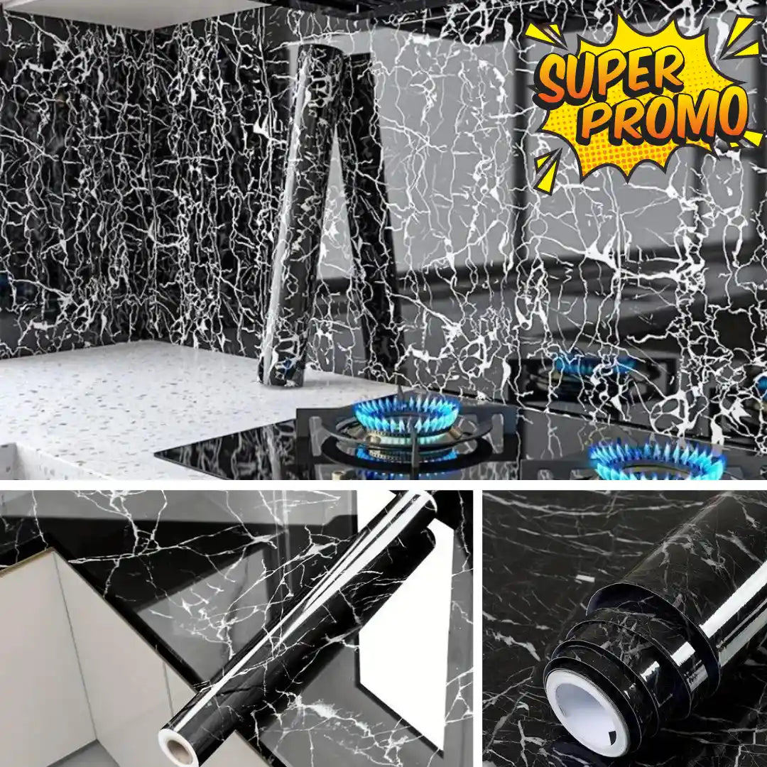 Vinilo Tapíz Mármol Ahdesivo Super Resistente Premium